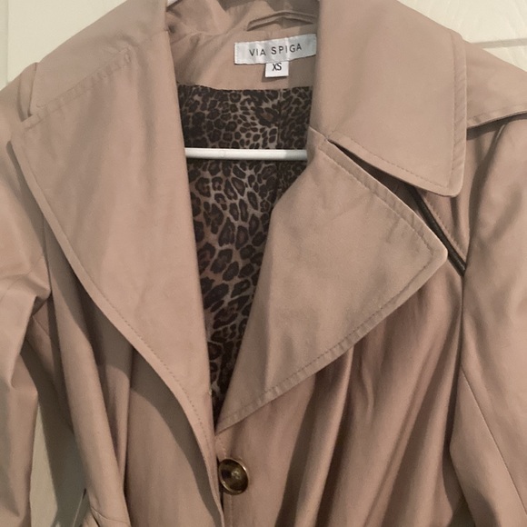 Via spiga Classic Trenchcoat  rain coat like NEW - Picture 7 of 10